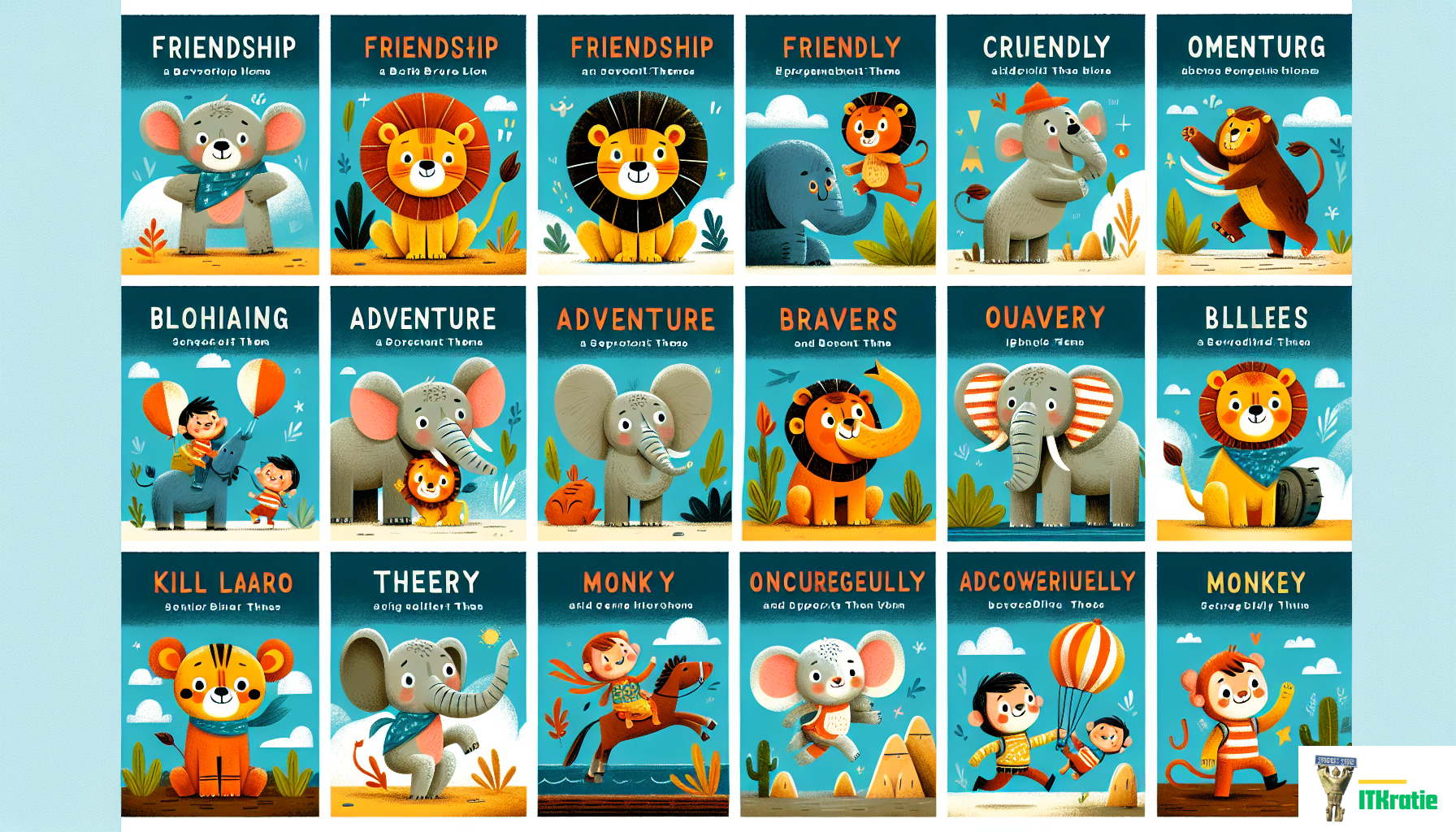 Top 10 Animal Story Themes For Childrens Books