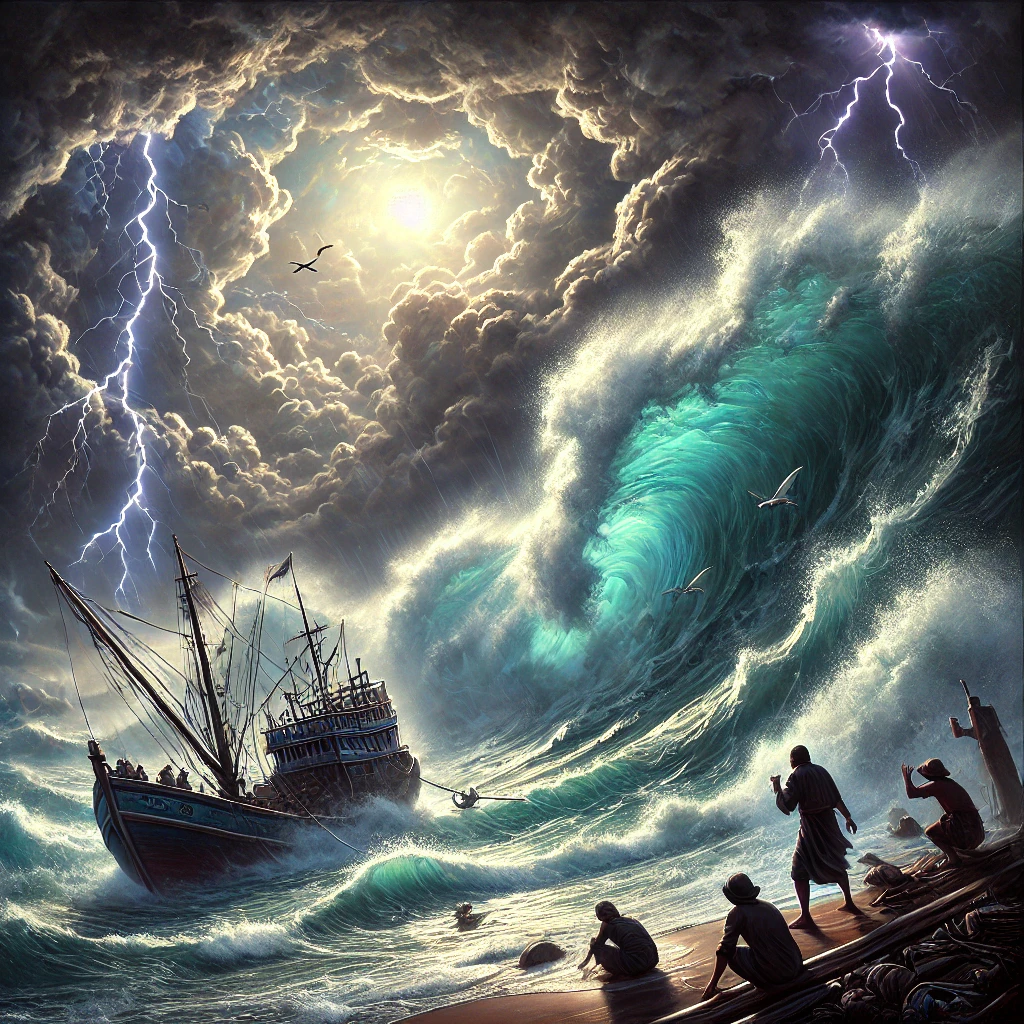 Hope in the Storm: A Tale of Faith, Fear, and Miracles at Sea